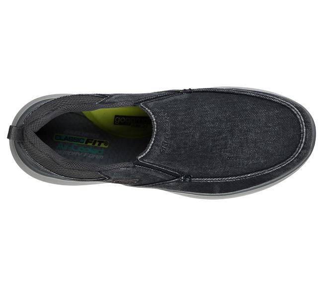 Zapatillas Skechers Hombre - Delson 2.0 Azules WGNAL4350